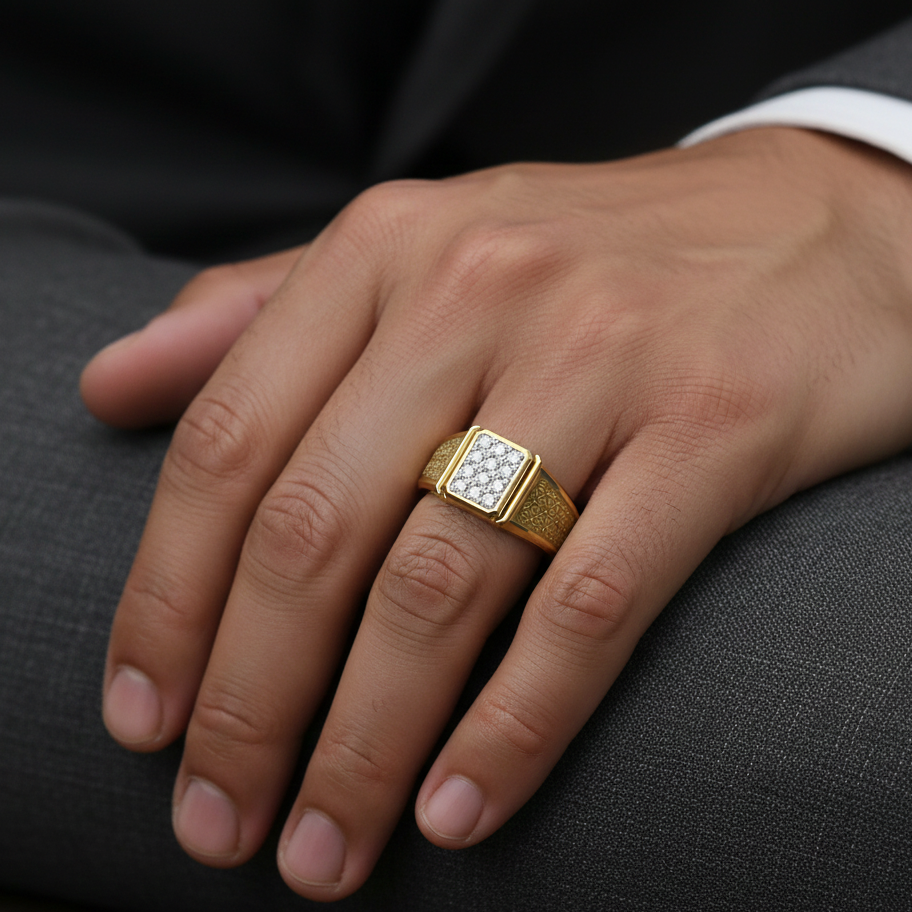 Ultimate Prestige Diamond Gents Ring