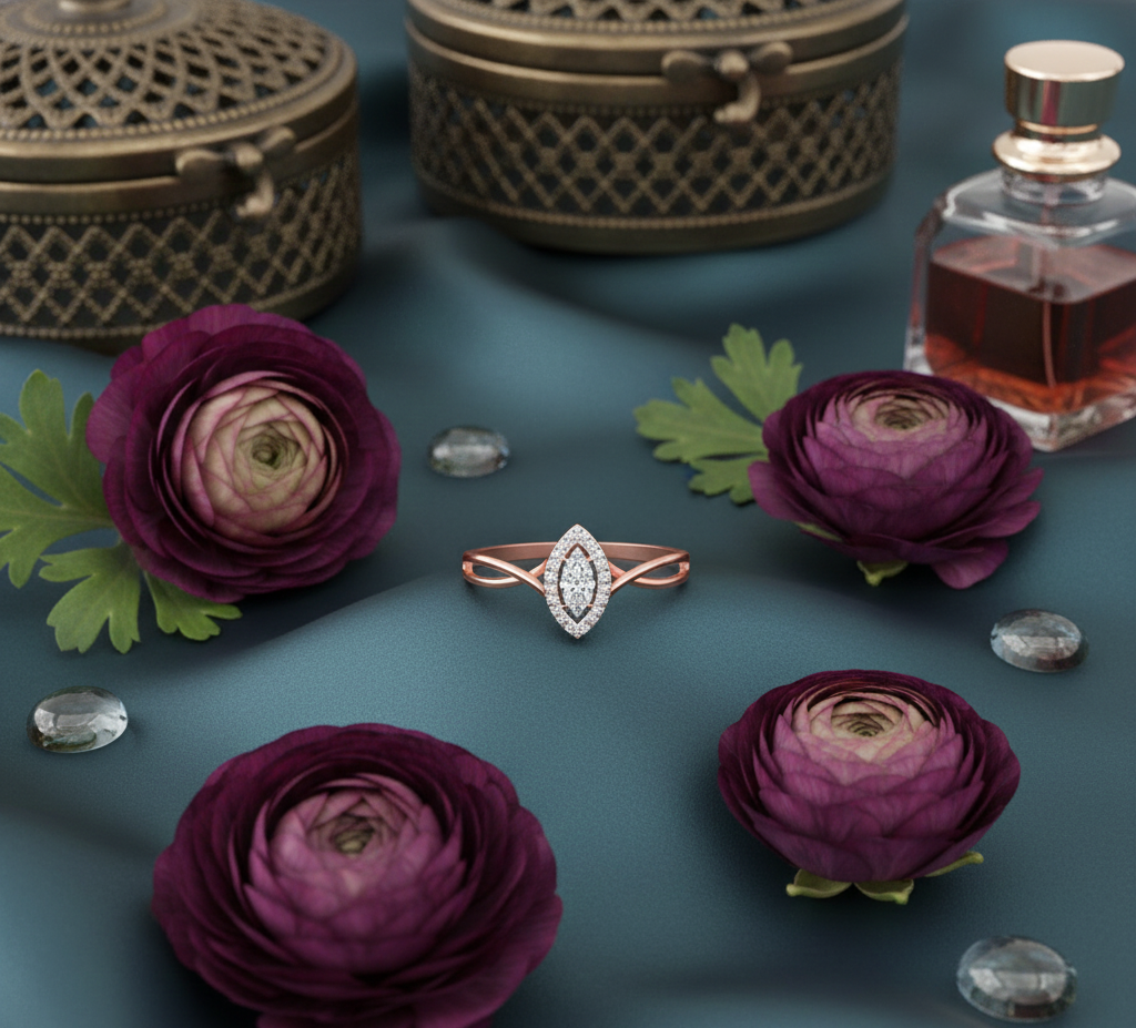 Elegant Timeless Diamond Ladies Ring - 3