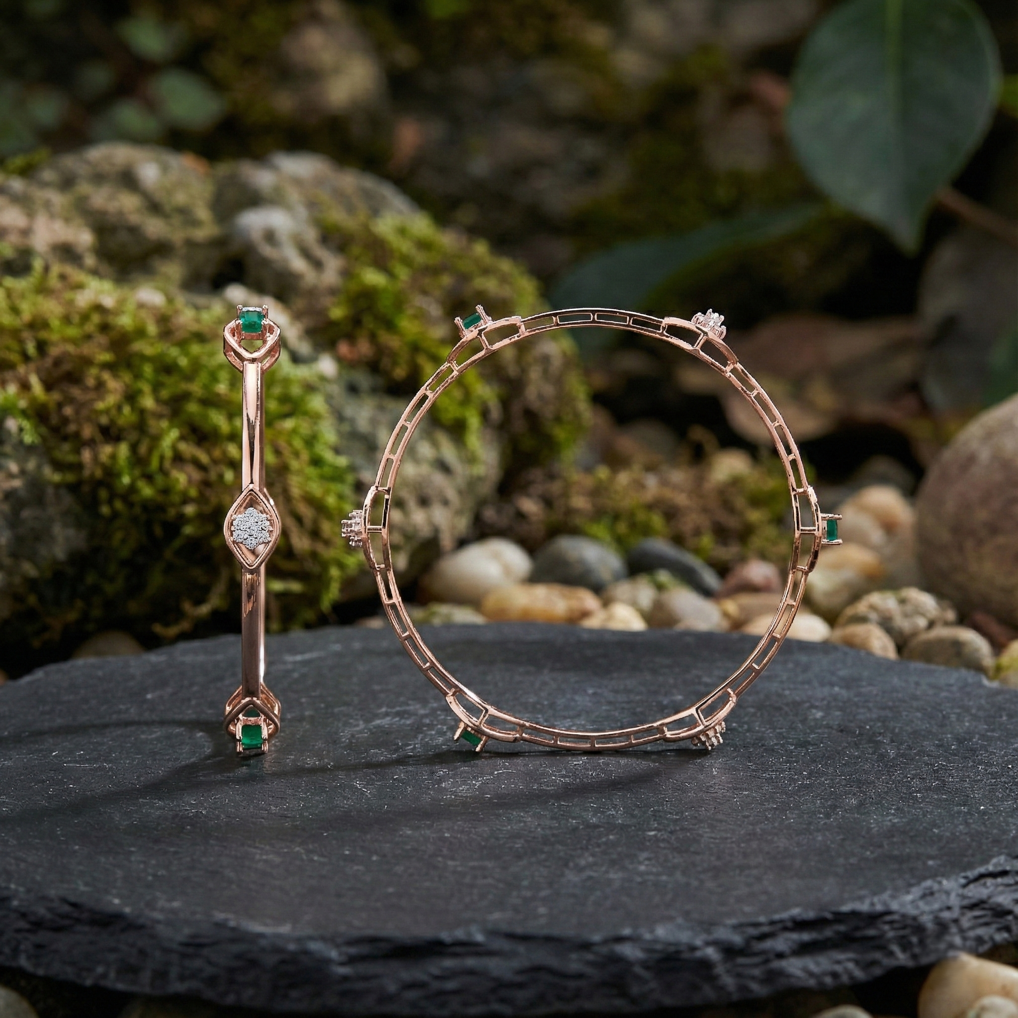 Gracefire Diamond Bangle