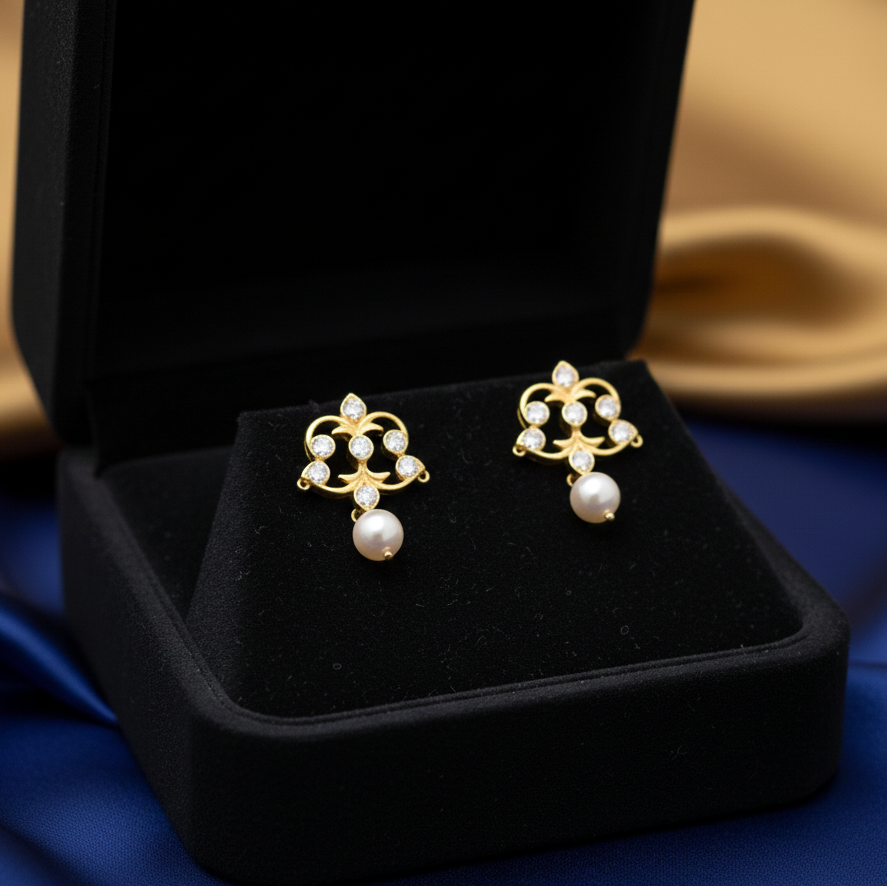 Premium Sparkle Diamond Drop Earrings