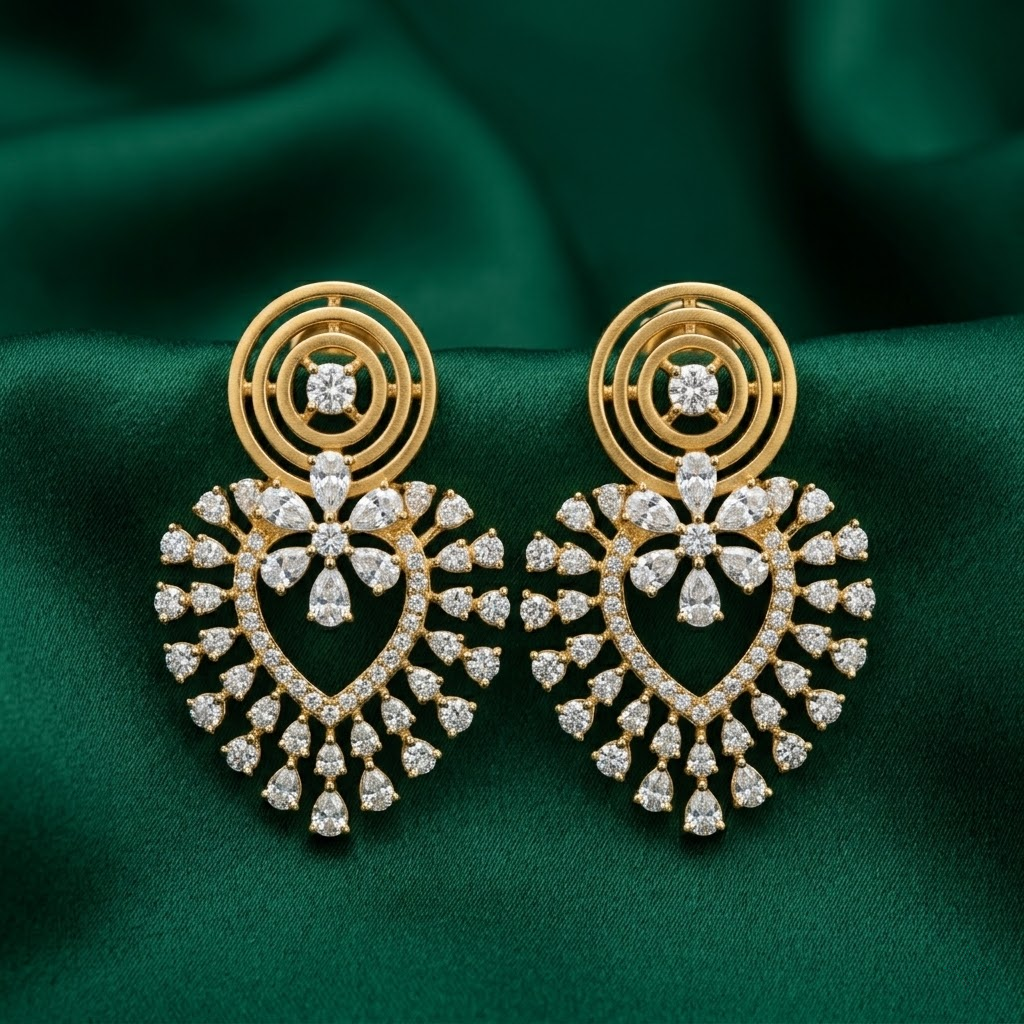 Elara Diamond Earrings