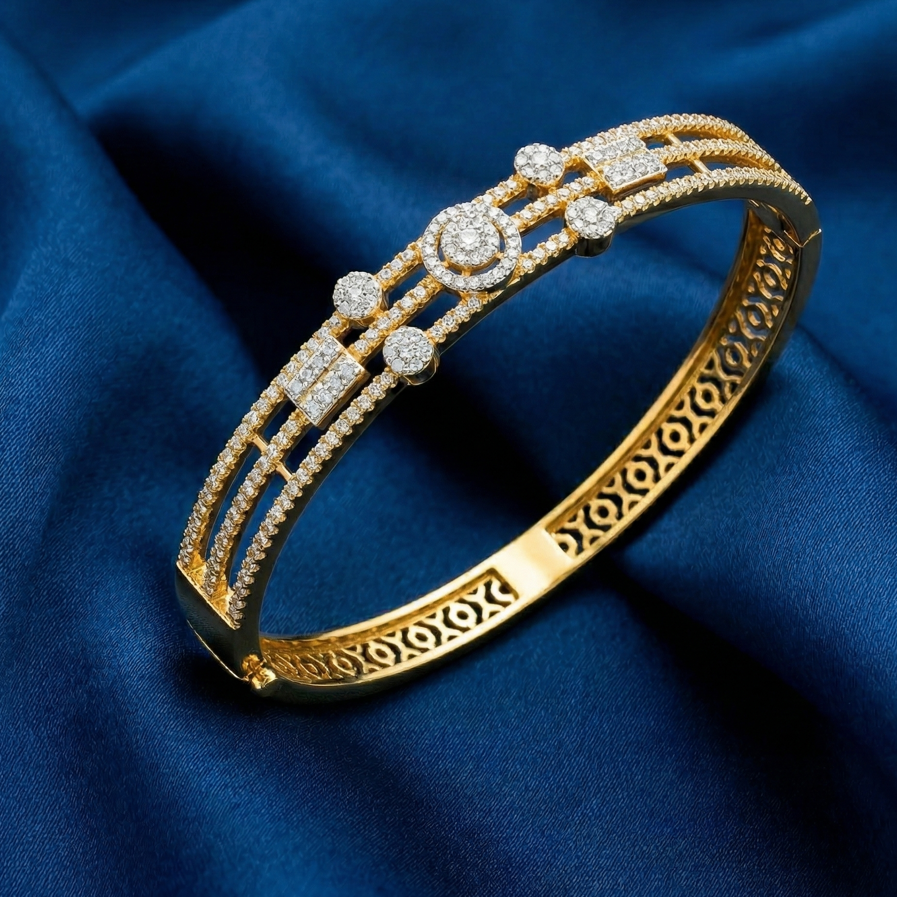 Radiant Charm Diamond Bracelet - 3