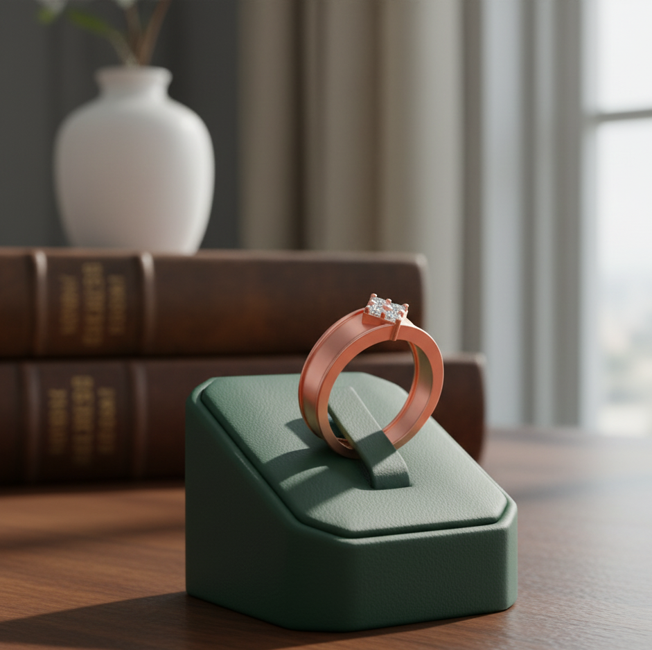 Supreme Shine Diamond Gents Ring