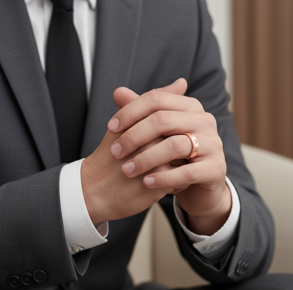 Command Prestige Diamond Gents Ring