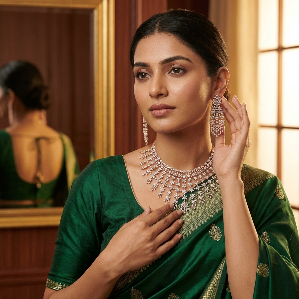 Elegant Radiance Bridal Diamond Set - 3