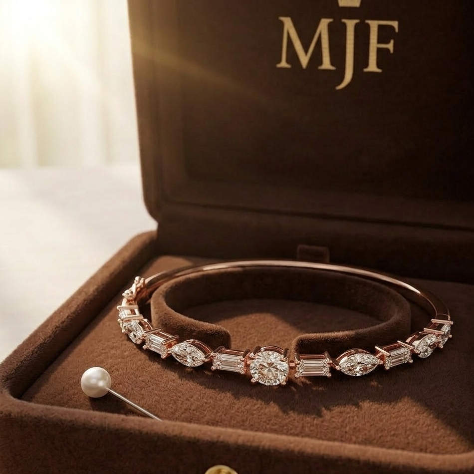 Diamond Elegant Box Chain Bracelet