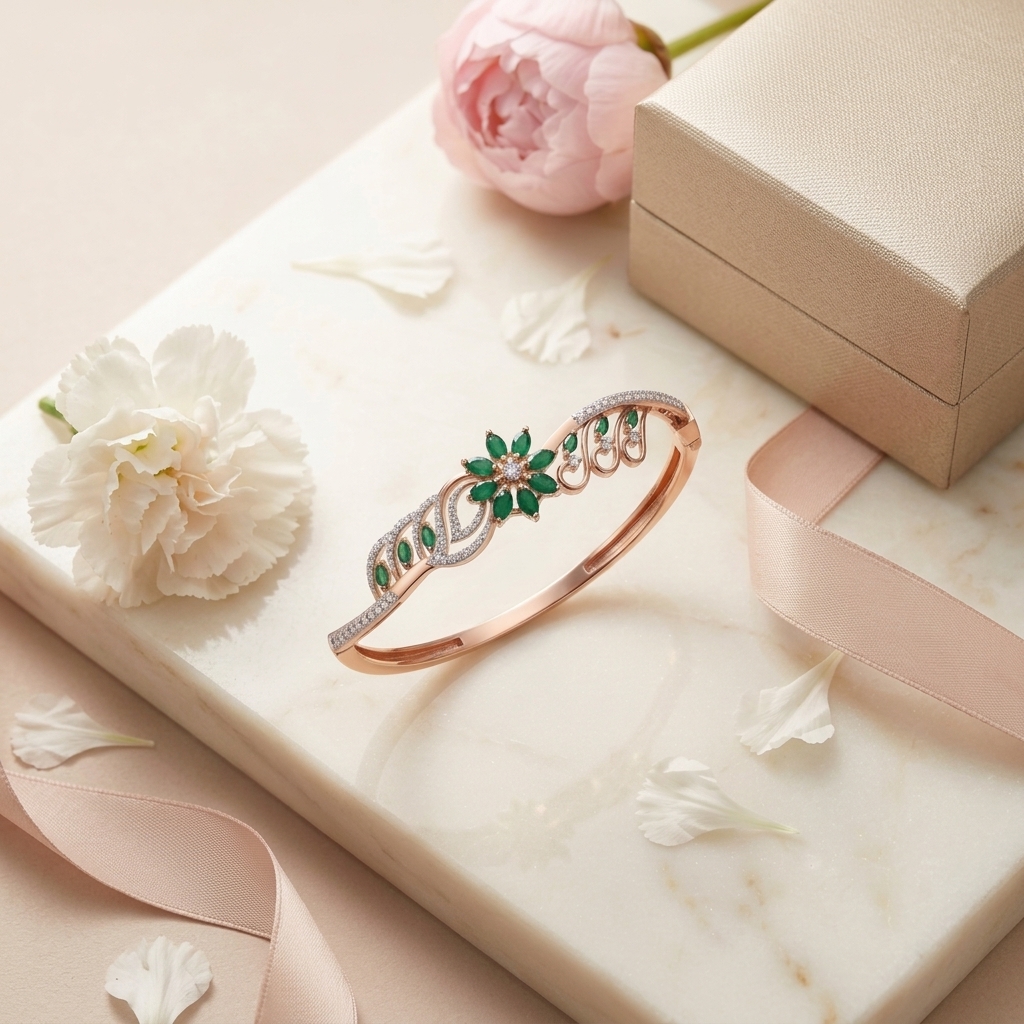Diamond Link Bracelet - 5