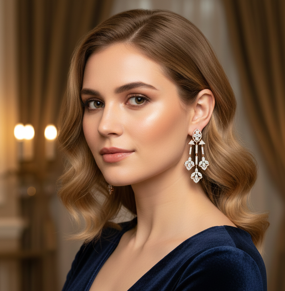 Silken Radiance Diamond Drops