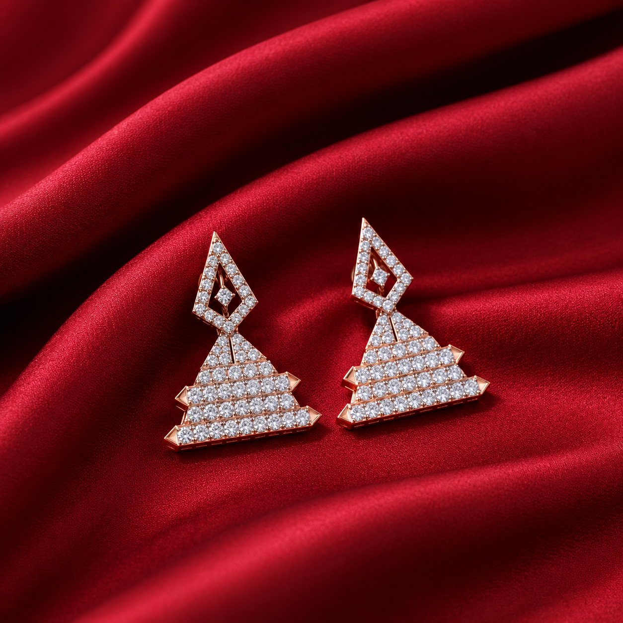 Anniversary Diamond Jhumki Collection