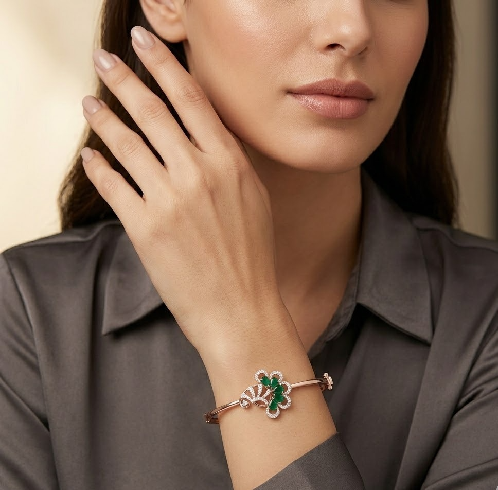 Diamond Infinity Link Bracelet