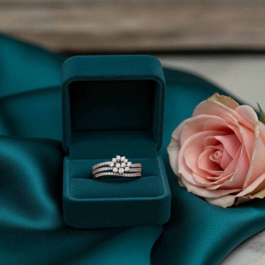 Regal Muse Luxe Diamond Ring - 3
