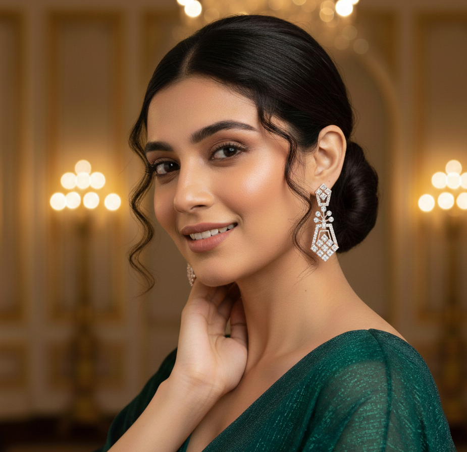 Astrielle Diamond Dangler Earrings