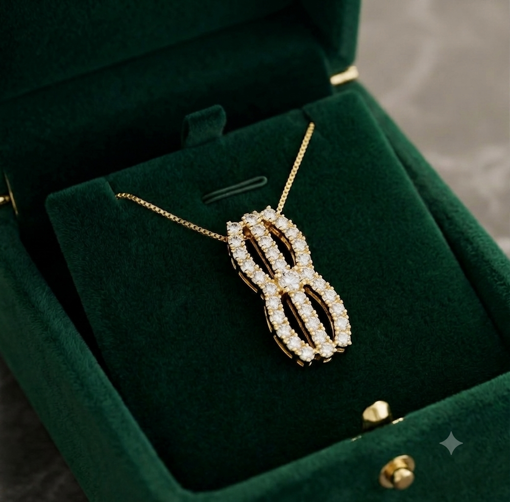 Starlily Diamond Pendant
