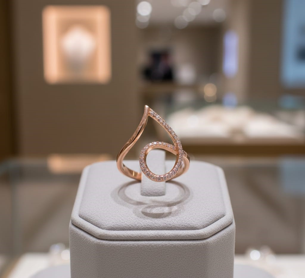 Timeless Bloom Luxe Diamond Ladies Ring