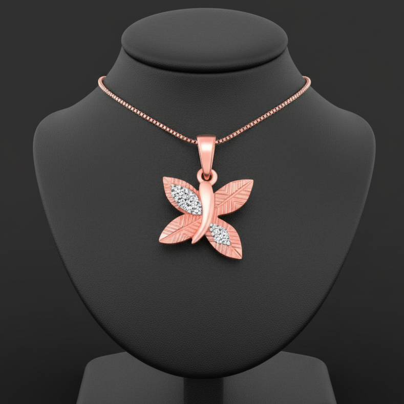 Premium Shimmer Diamond Pendant - 3