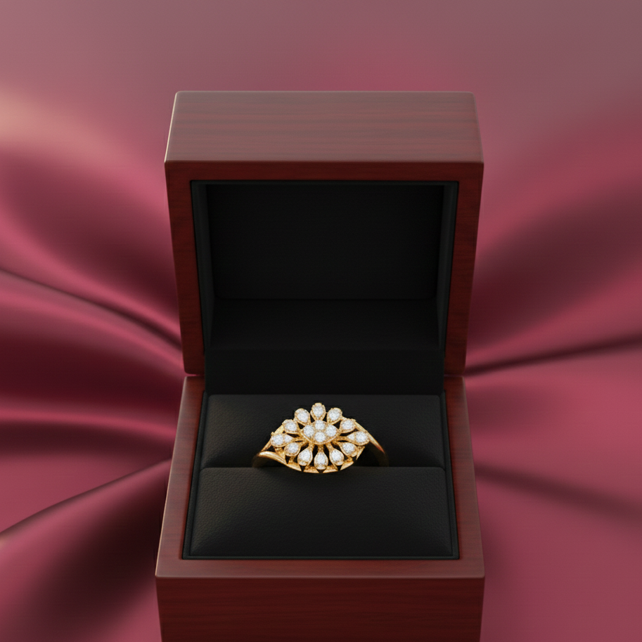 Celestial Muse Diamond Ring