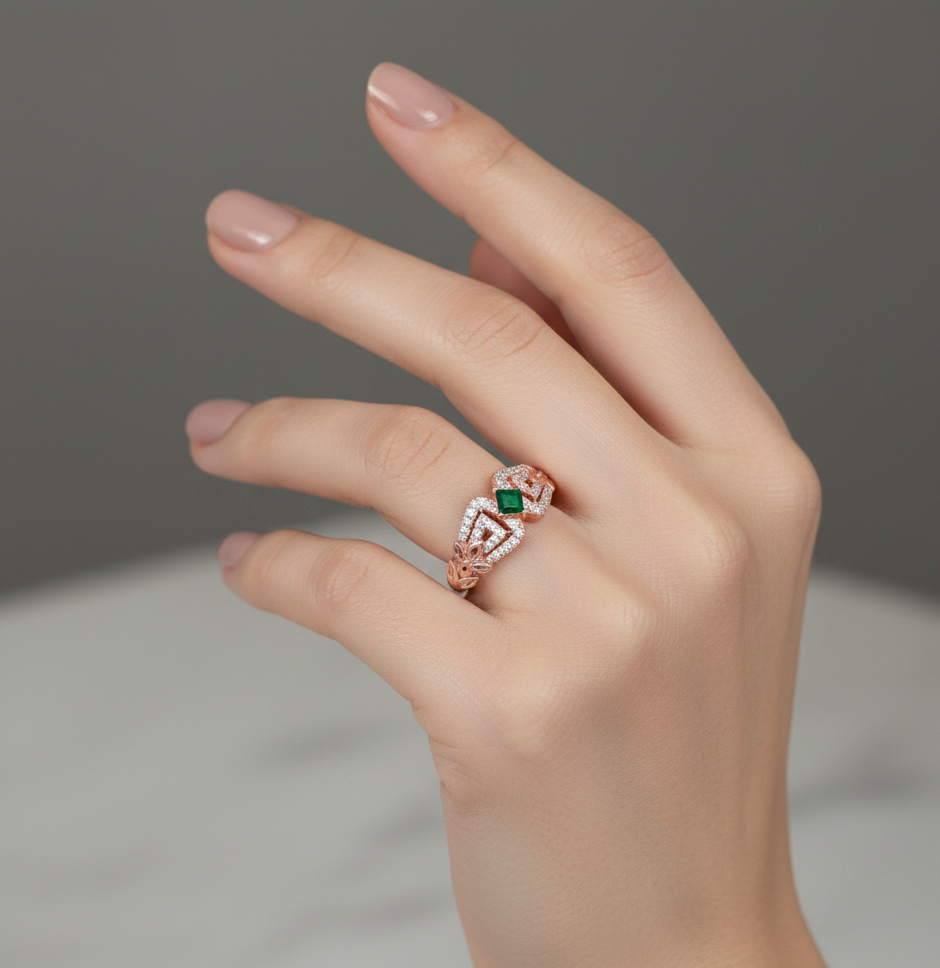 Diamond Crown Elite Bloom Ring - 3
