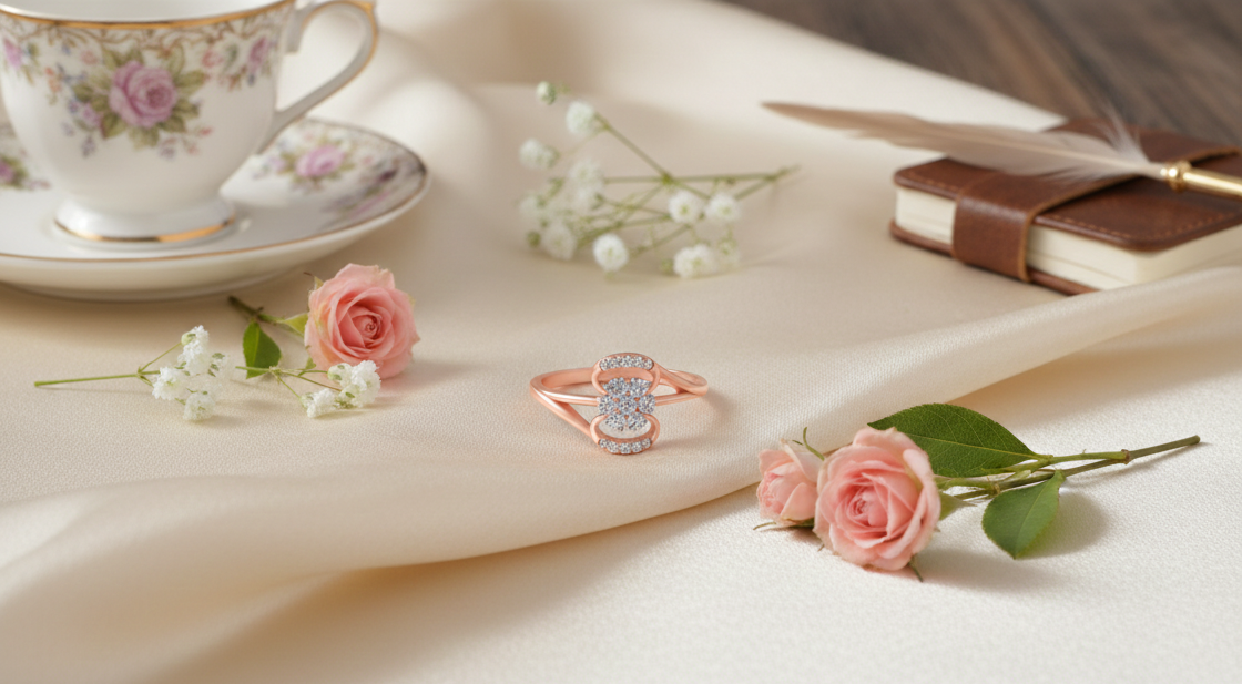 Refined Spark Diamond Ladies Ring - 3