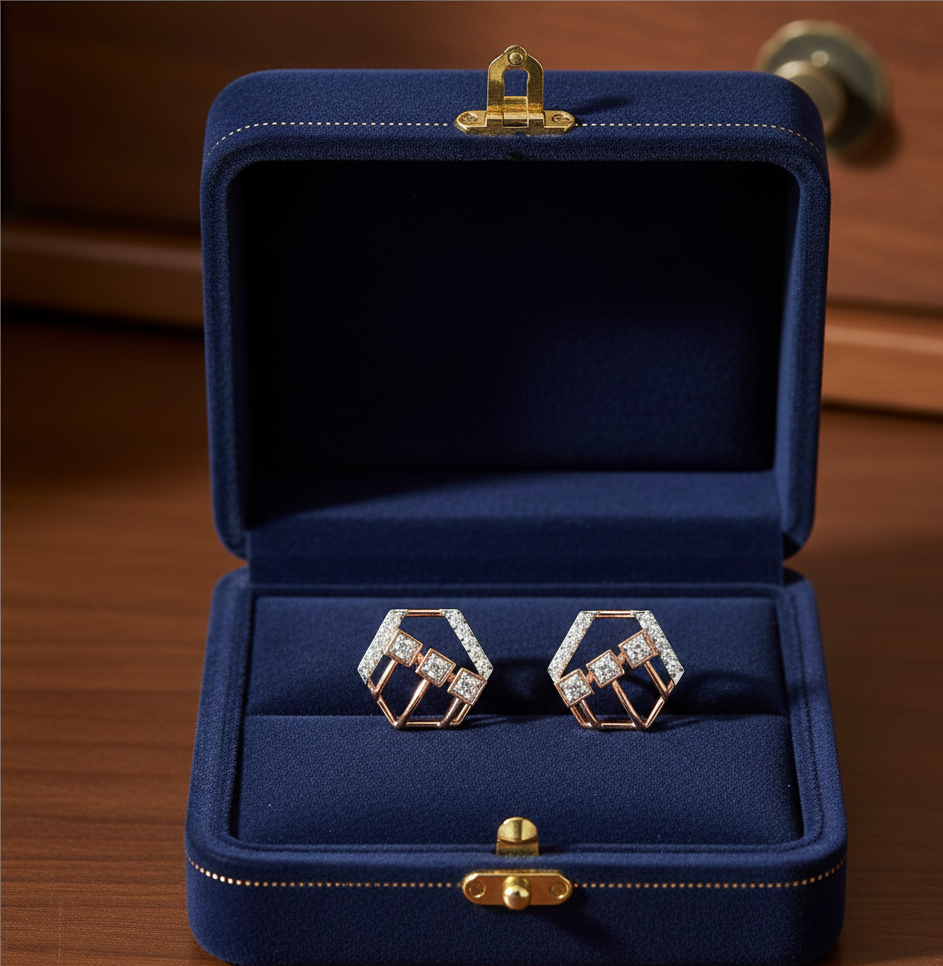 Crown Spark Diamond Studs