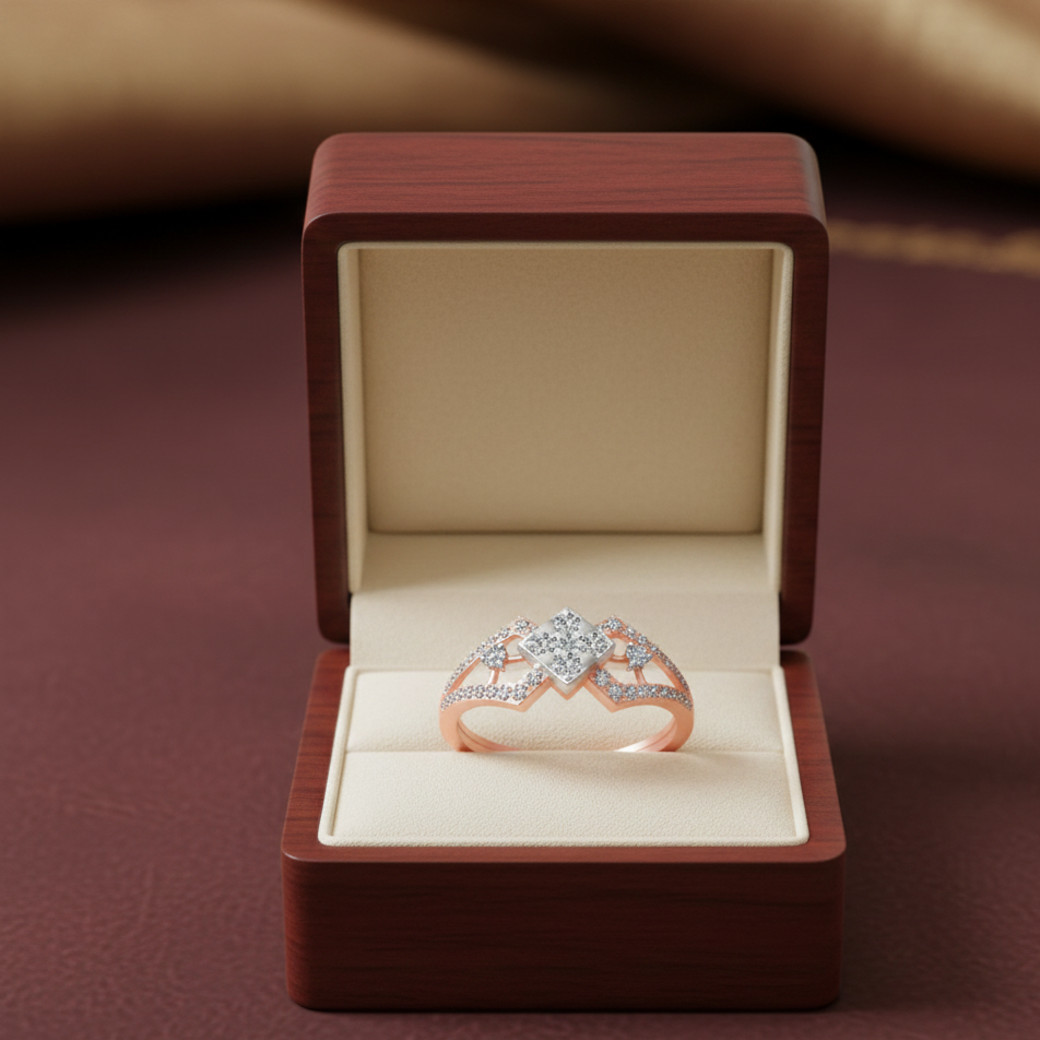 Divine Elegance Diamond Ladies Ring