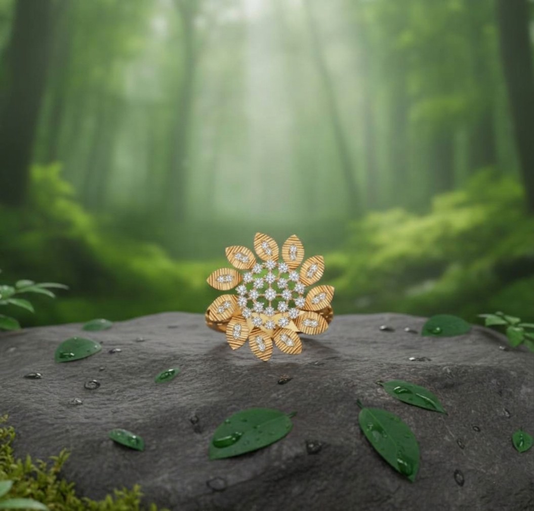 Marigold Bloom Diamond Ring