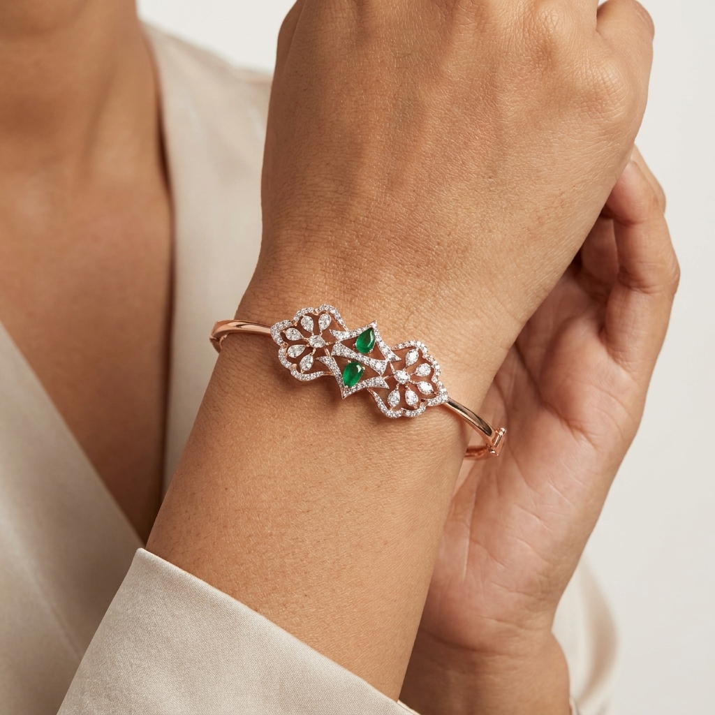 Diamond Luxe Chain Bracelet