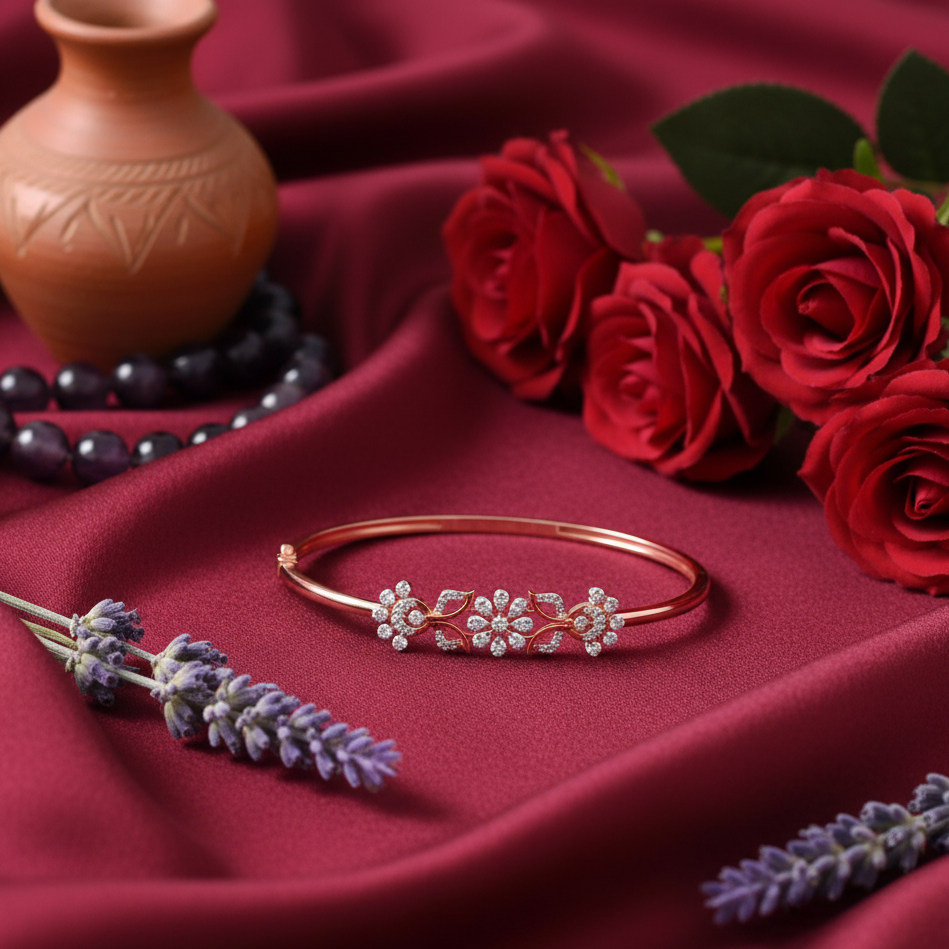 Trendy Diamond Bracelet - 3