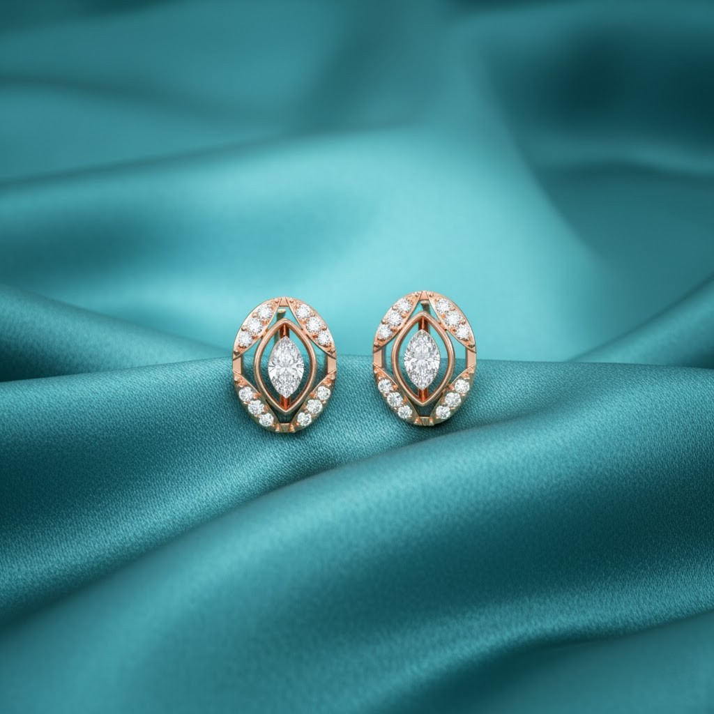 Royal Elegant Diamond Studs