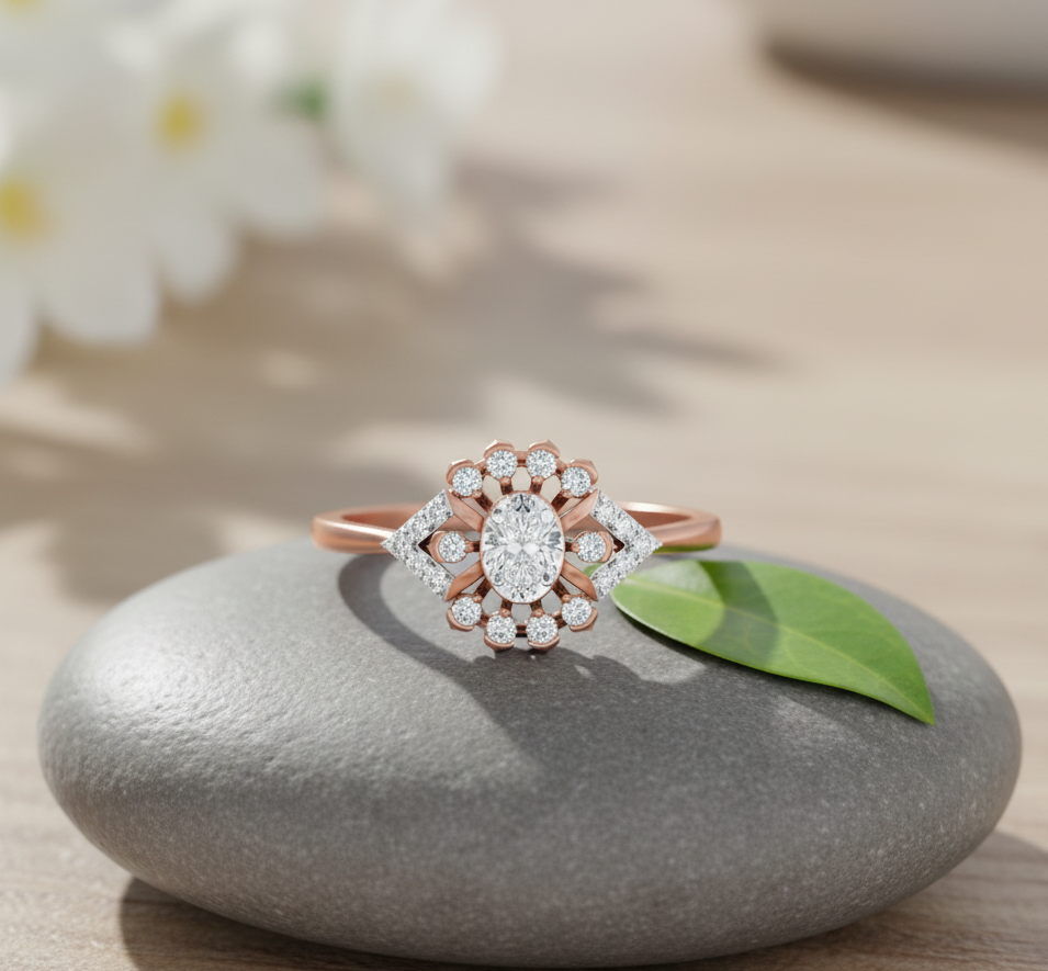 The Dahlia Bloom Ring