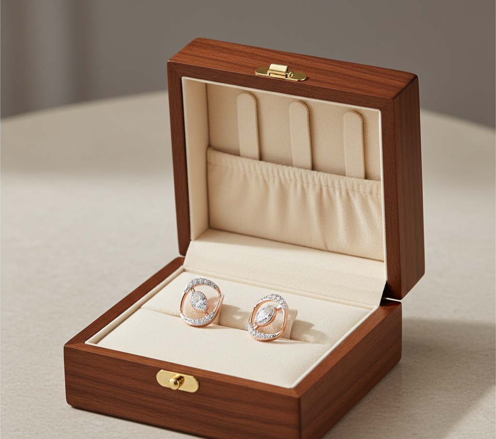 Luxe Aura Diamond Studs