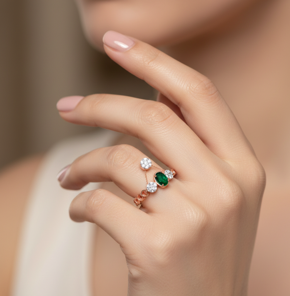Regal Ivy Muse Diamond Ring - 3