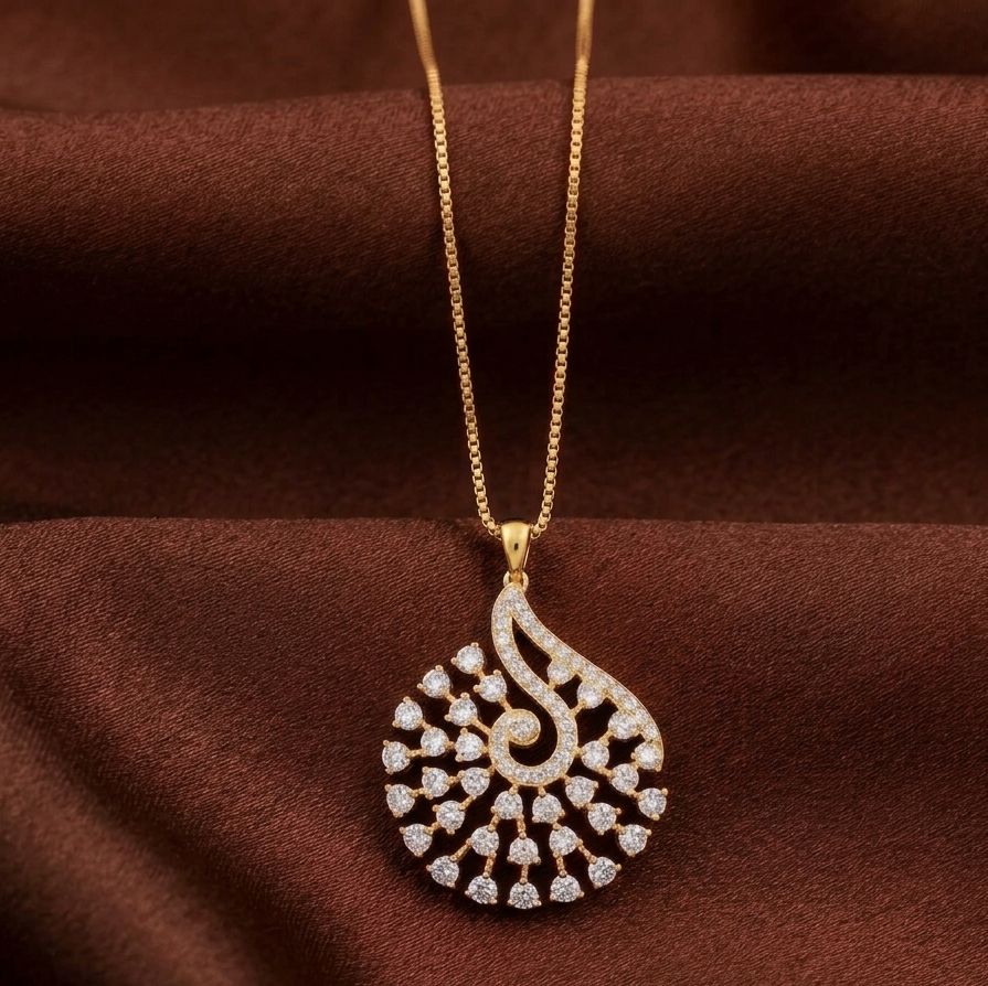 Diamond Garden Glow Pendant