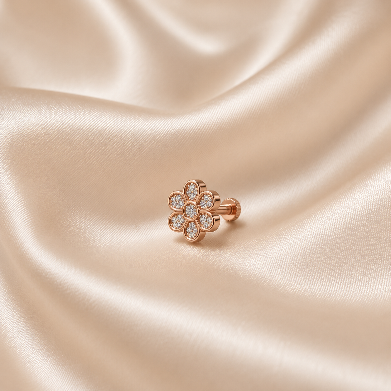 Elegant Brilliance Diamond Nosepin