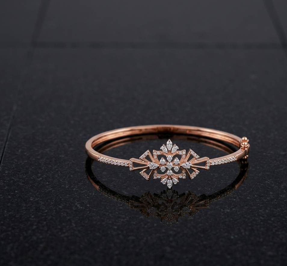 Diamond Butterfly Bracelet