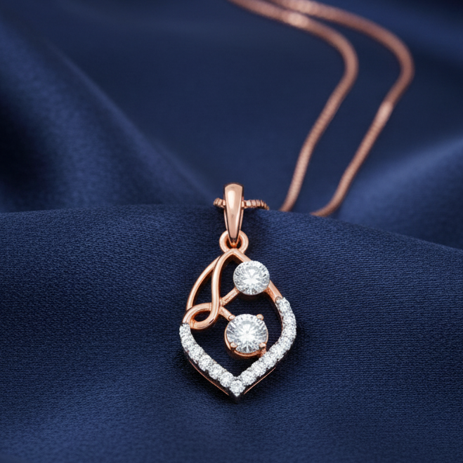 Fashion Elegant Diamond Pendant