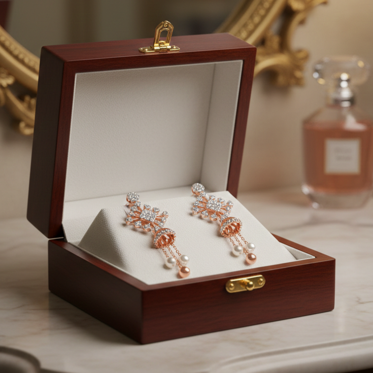 Althea Radiance Diamond Danglers