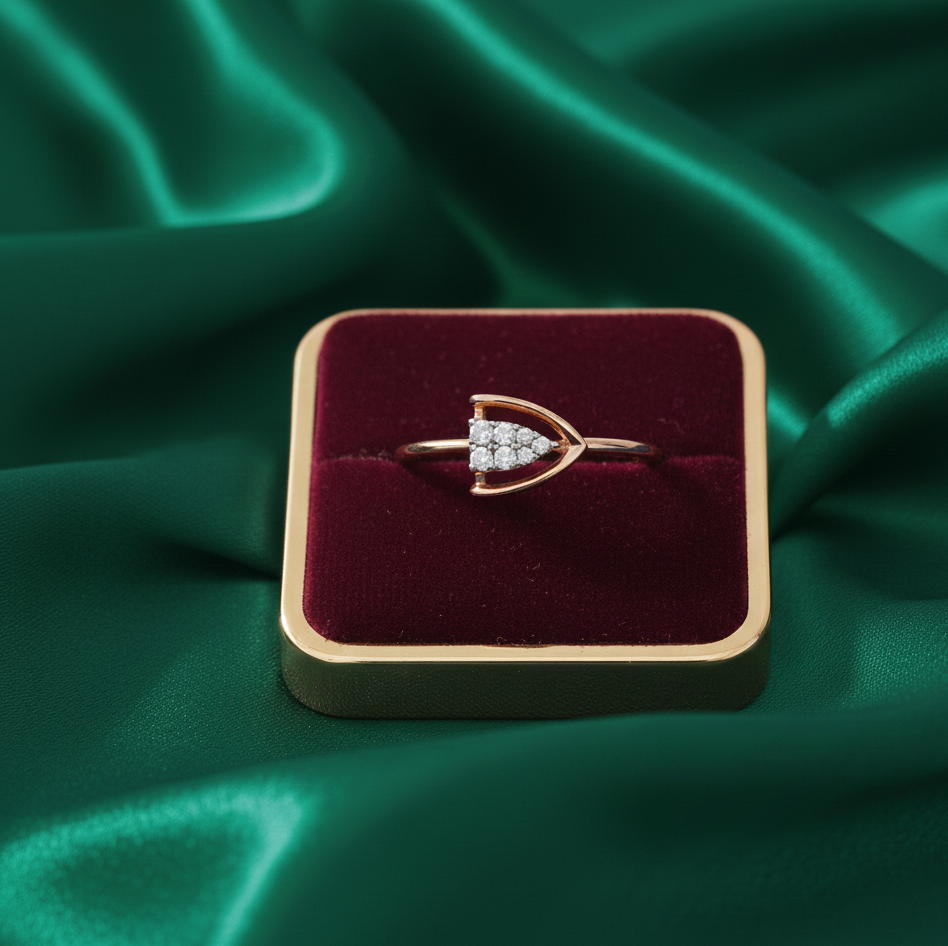 Luxe Regal Bloom Diamond Ring