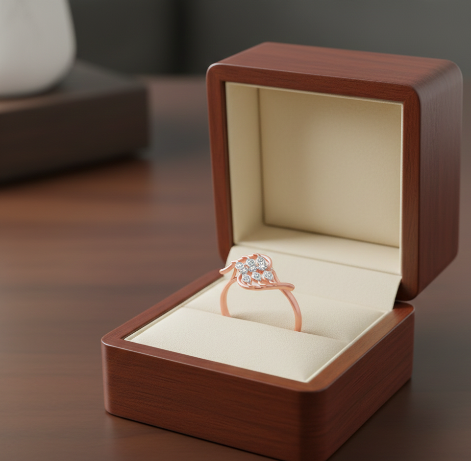 Majestic Bloom Diamond Ladies Ring