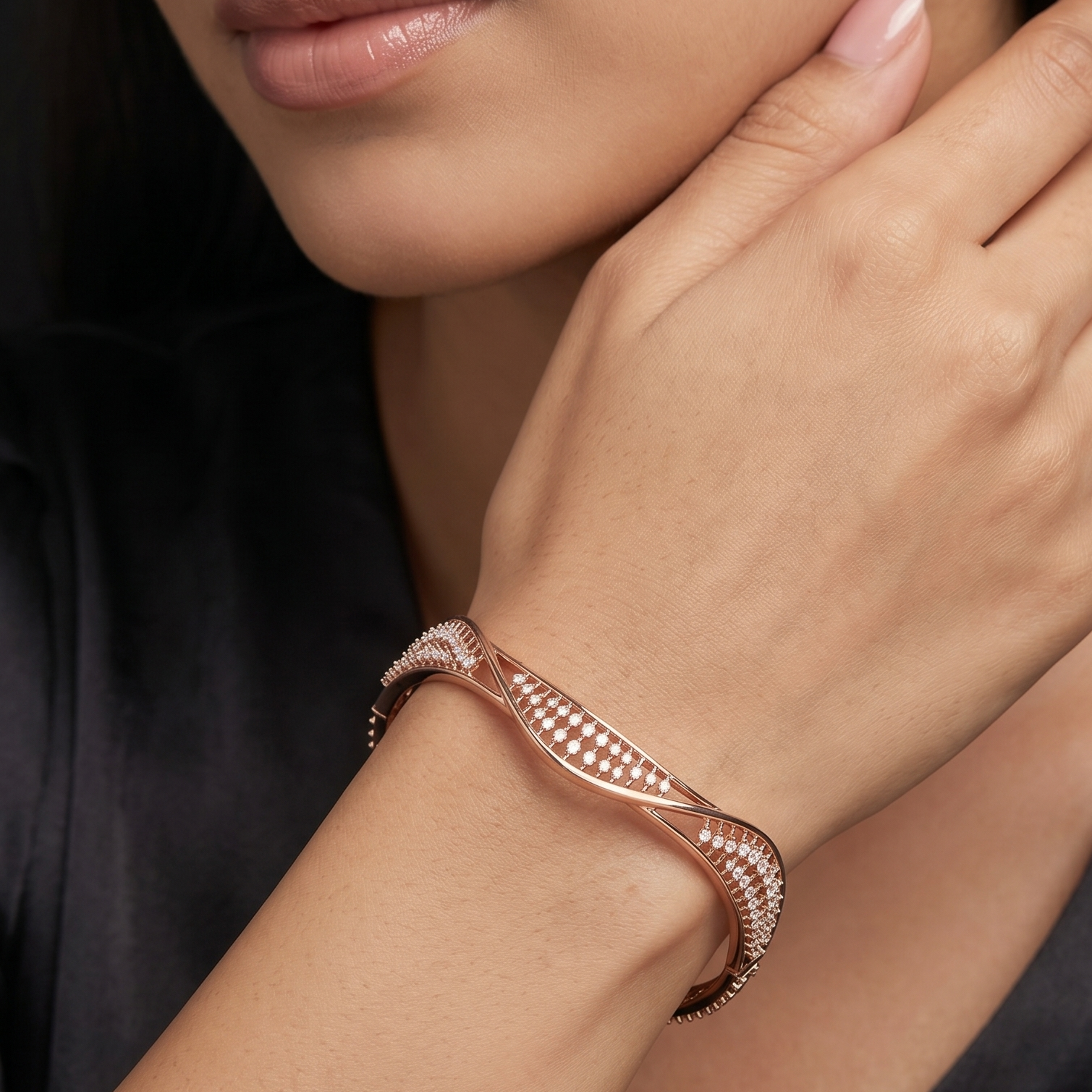 Timeless Diamond Bangles