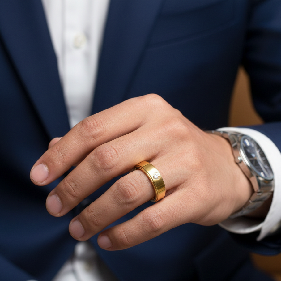 Command Prestige Diamond Gents Ring - 3