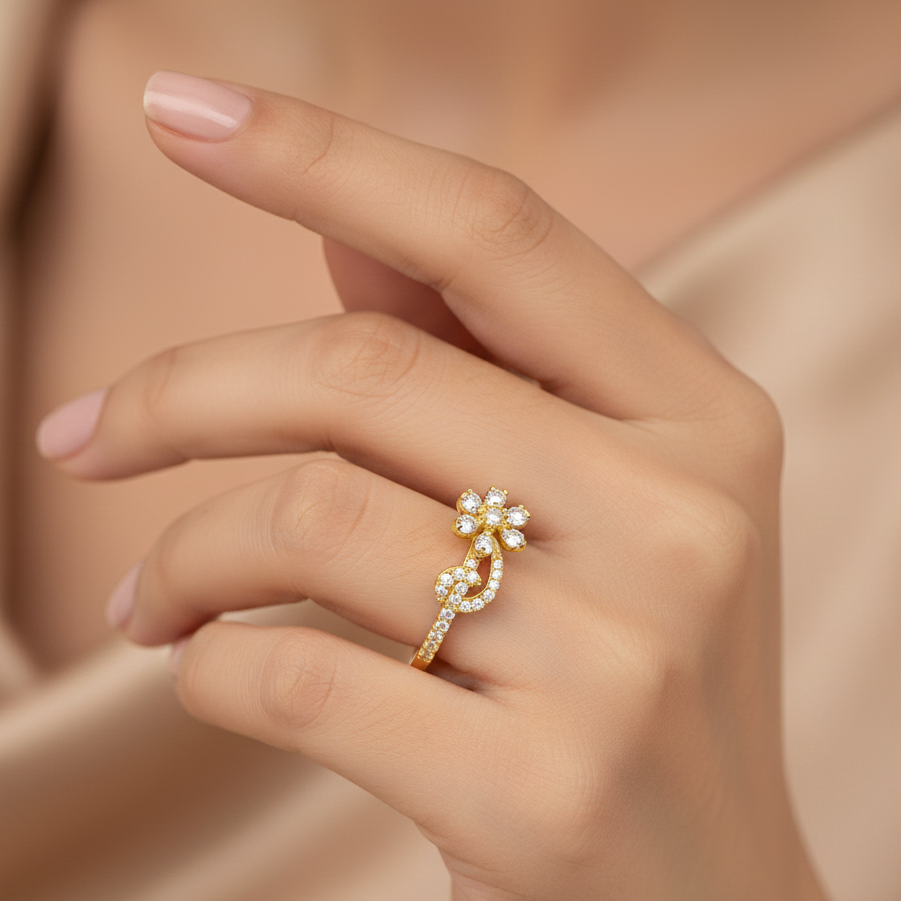 Empress Aura Diamond Ring - 3