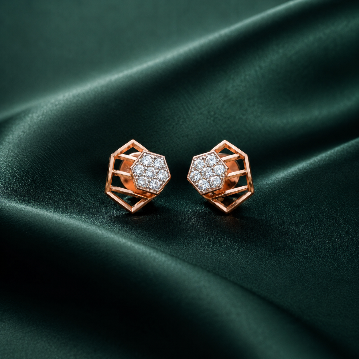 Bridal Elegant Diamond Studs