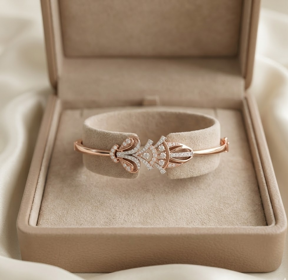 Diamond Chevron Bracelet - 3
