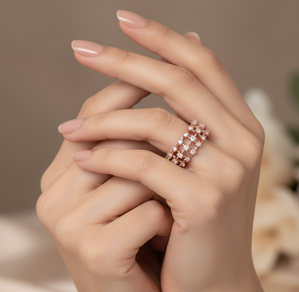 The Astoria Trellis Ring