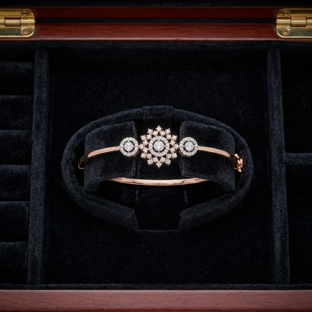 Elegant Diamond Bracelet - 3