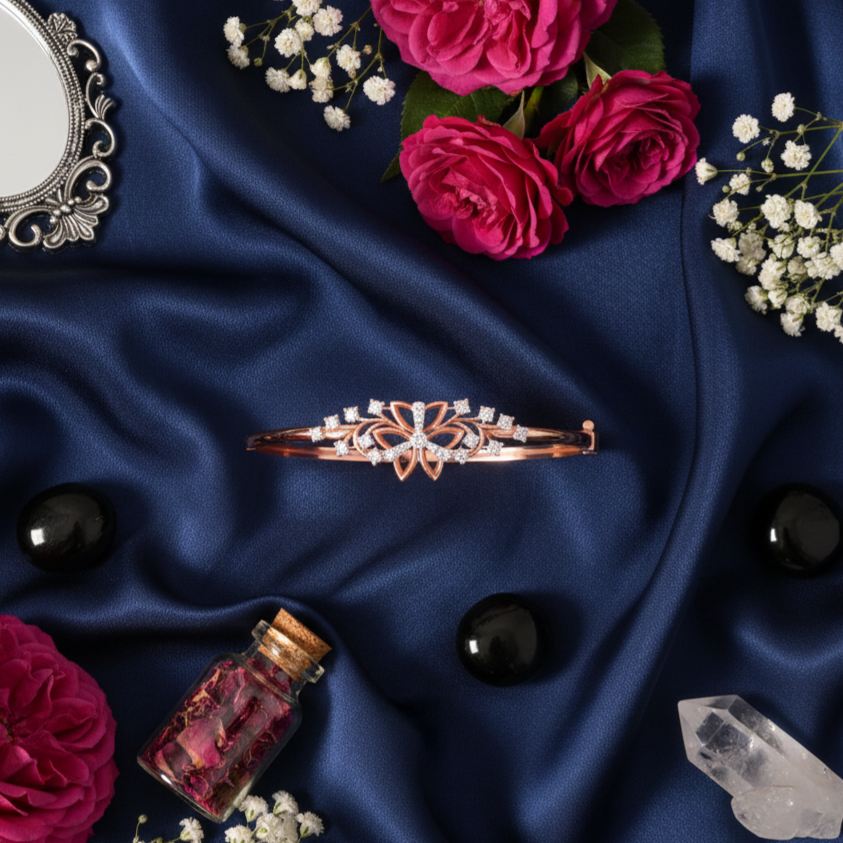 Engagement Style Diamond Bracelet - 3