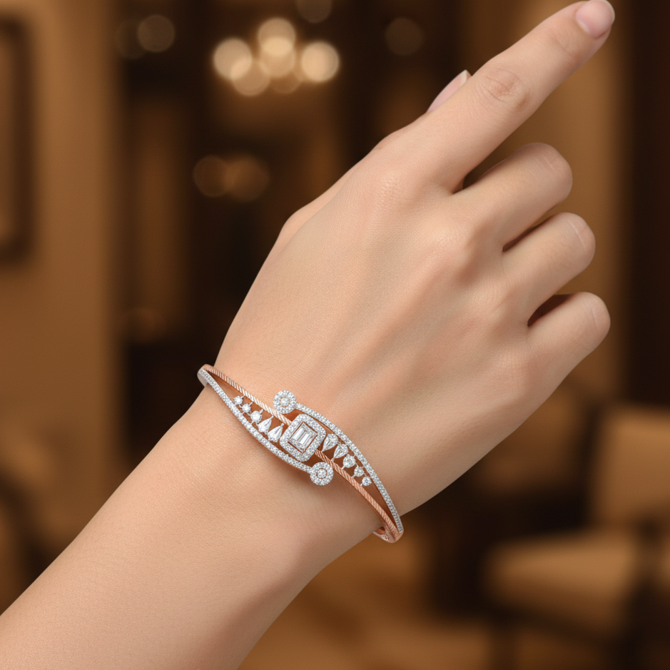 Timeless Diamond Elegance Bracelet
