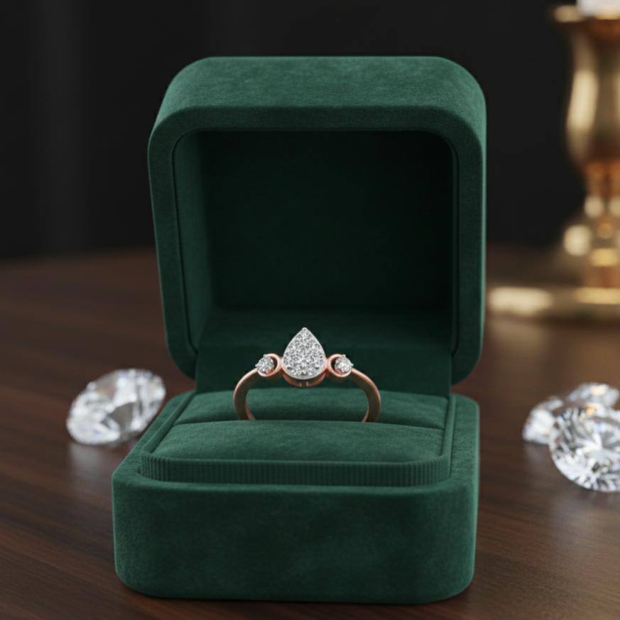 Diamond Petalia Ring
