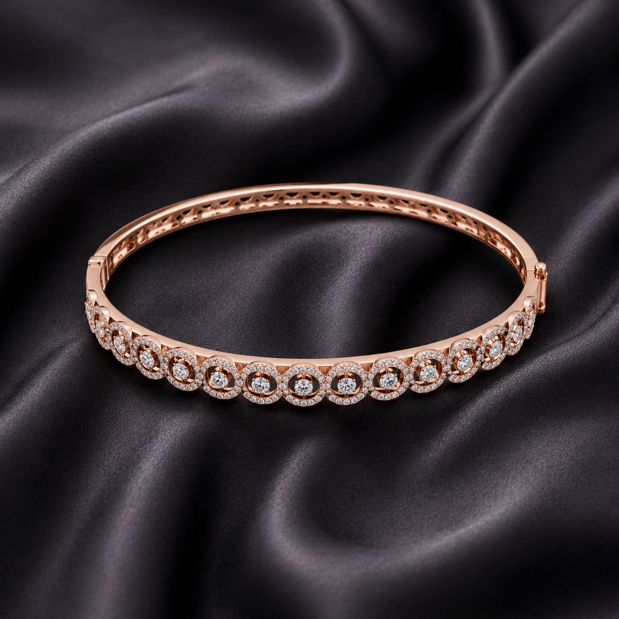 Elegant Radiance Bangles - 3