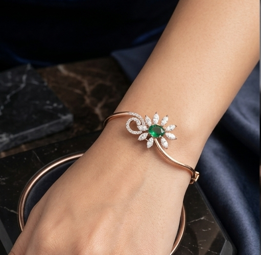 Diamond Cuff Bracelet - 3